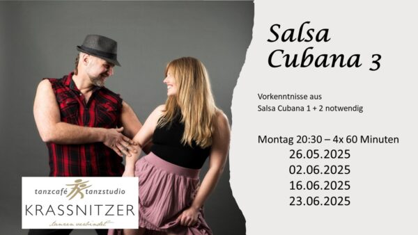 Salsa Cubana Kurs 3: Fortgeschritten
