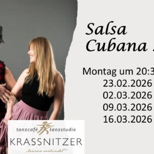 Salsa Cubana Kurs 2: leicht Fortgeschritten