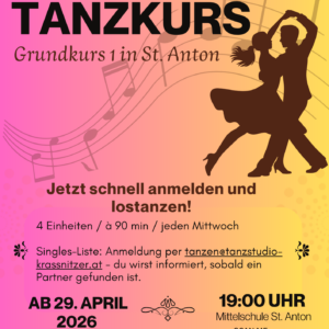 Grundkurs 1: Anfänger St. Anton a. Arlberg