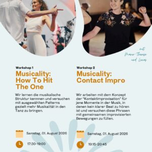 West Coast Swing – Musicality: Contact Impro (Marie-Therese & Lucas)
