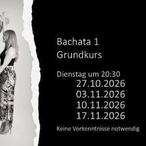 Bachata Kurs 1: Anfänger